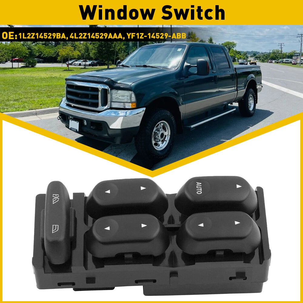 Driver Side Master Power Window Switch for Ford F250 F350 F450 (2002–2007)
