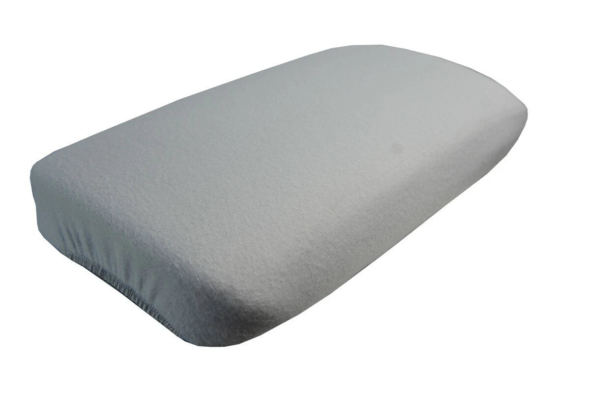 Fleece Console Lid Armrest Cover for Lexus RX350 (2010–2015) Gray