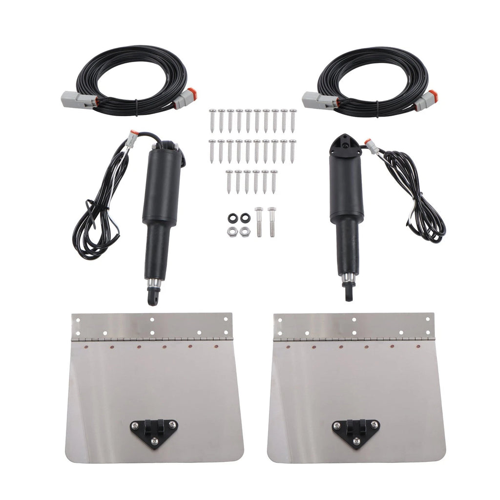 Standard Trim Tab Kit for 16'-25' Boats (12V)