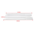 Set of 4 Chrome Trim ABS Molding for Toyota Sienna (2011–2020)