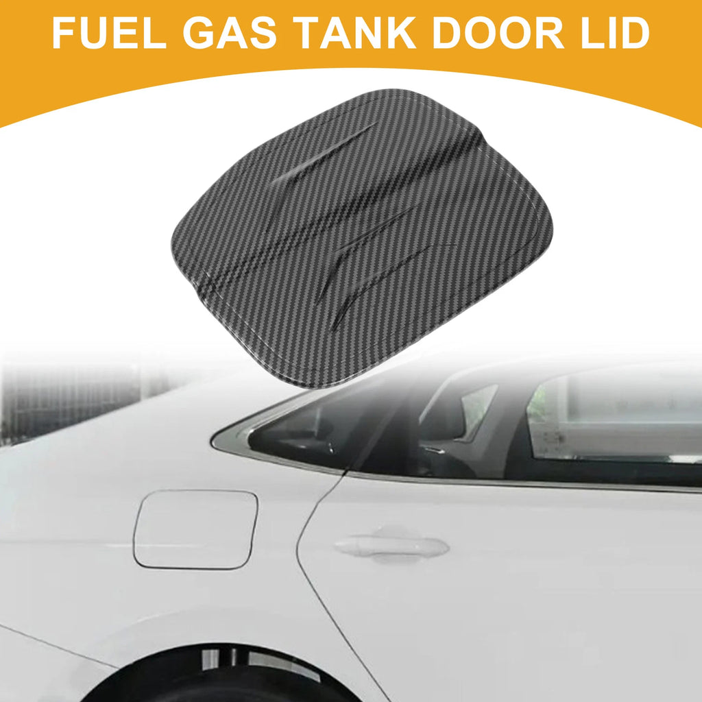 Fuel Tank Door Cap for Honda Accord (2023–2025) Carbon Fiber Black