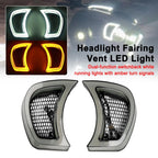 LED Headlight Fairing Vent for Harley Road Glide Special FLTRXS (2015–2023)