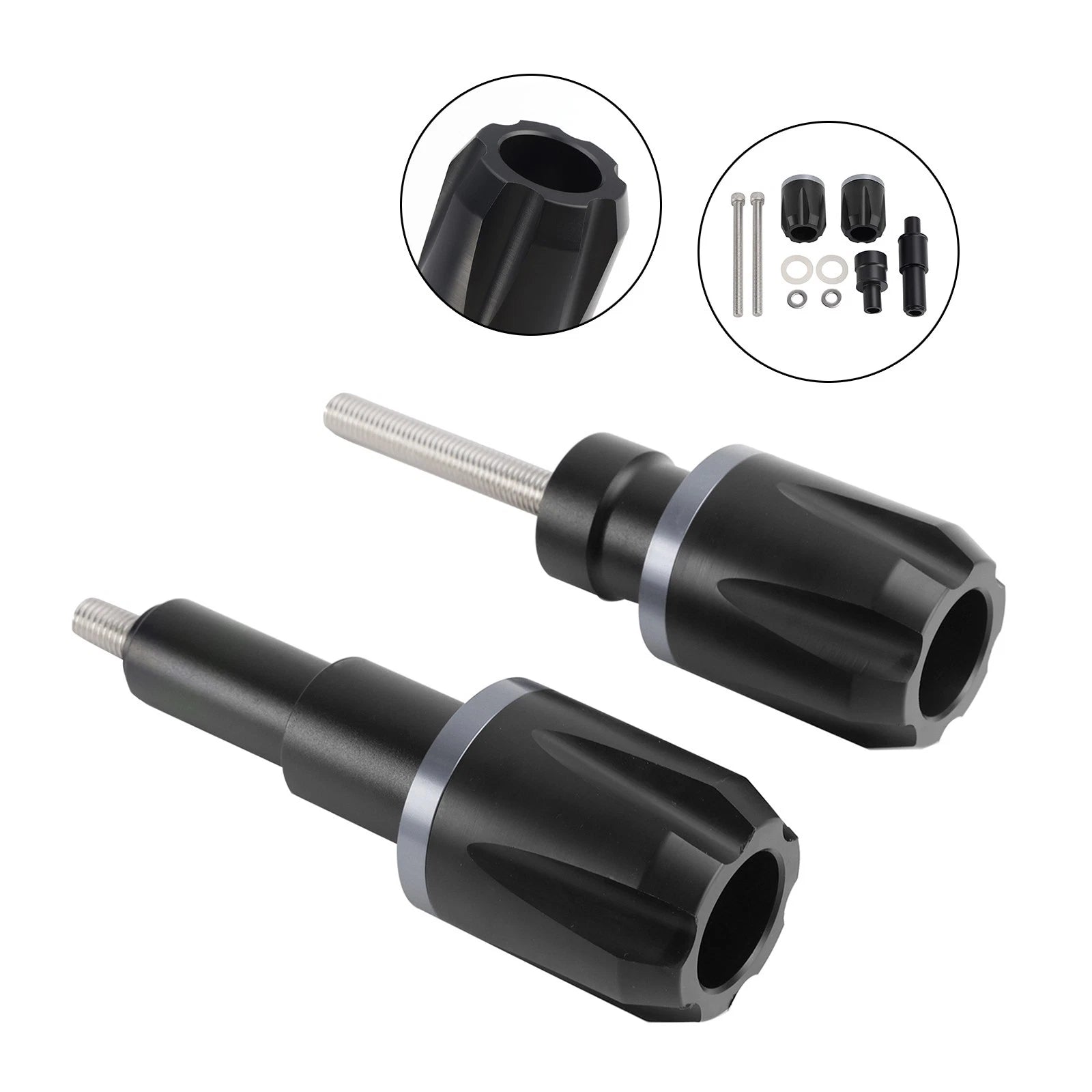 Aluminum Frame Crash Slider Protection for BMW F900R, 750GS, F850GS (2019–2023)