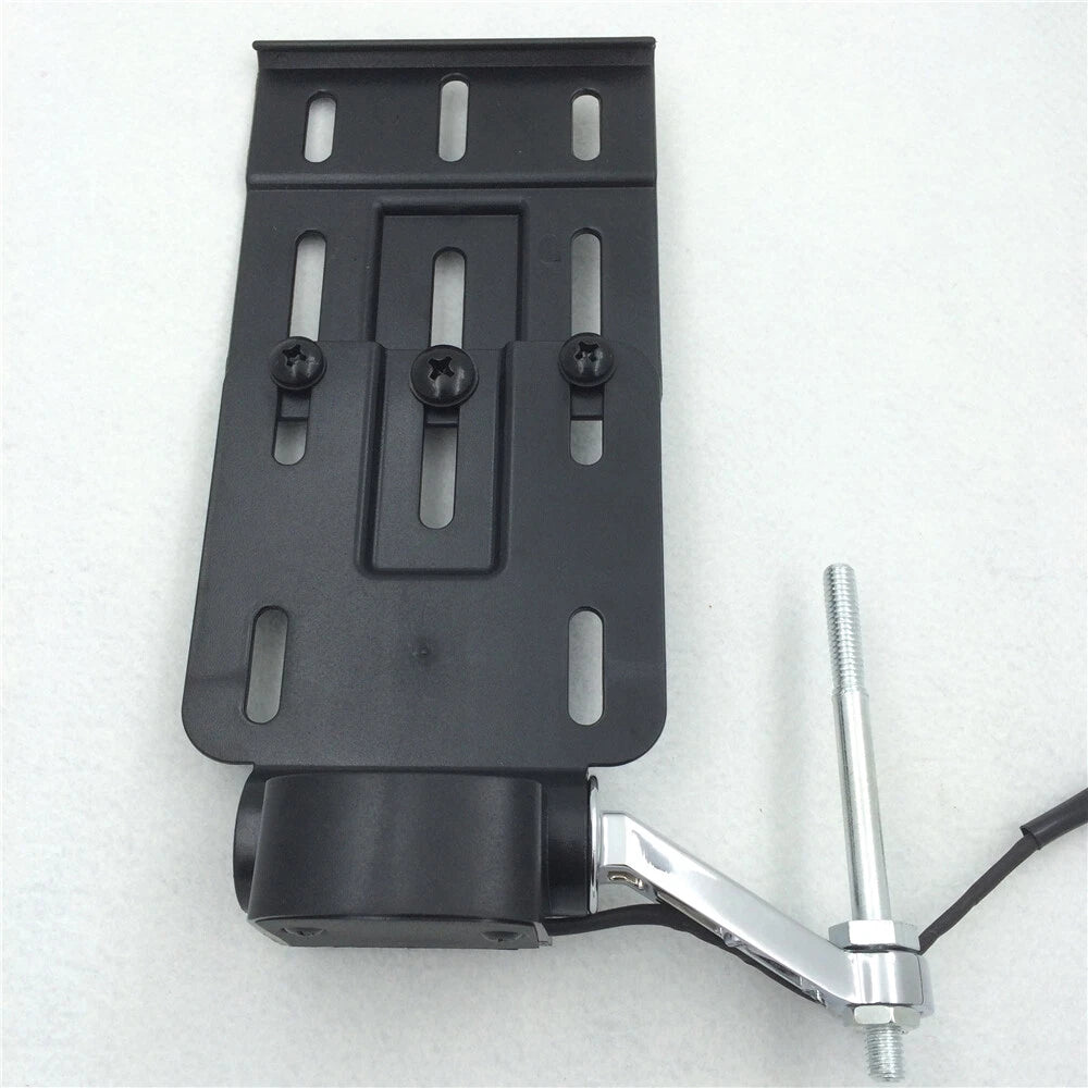 LED Light Side Mount License Plate for Harley Sportster Dyna Fat Boy (2004–UP)