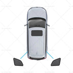 Magnetic Mesh Sun Blind Shades for Volvo XC60 (2017–2024)
