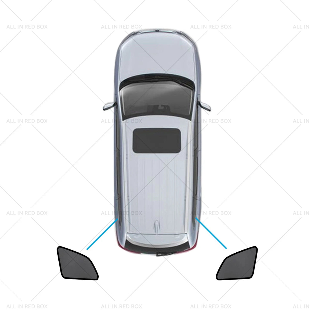 Magnetic Mesh Sun Blind Shades for Volvo XC60 (2017–2024)