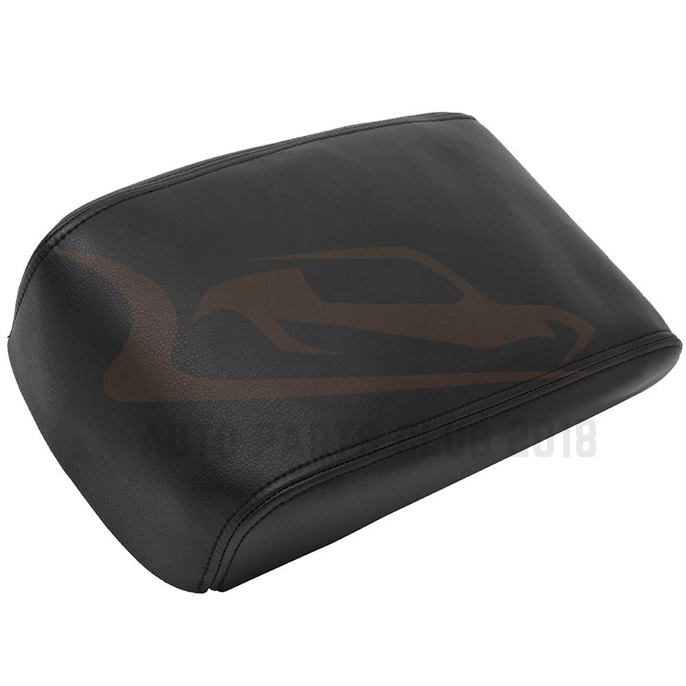 Center Console Armrest Cover for Nissan Maxima (2009–2014) - Black Leather