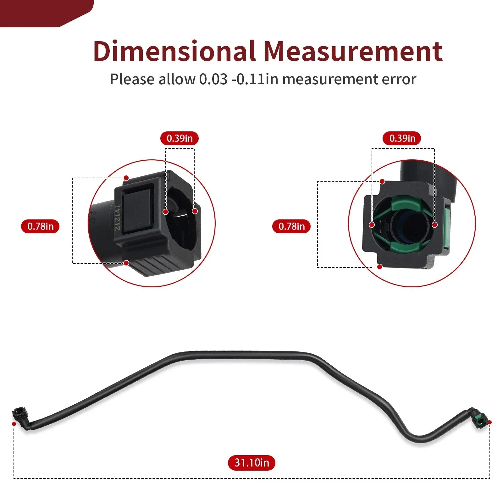 Fuel Line Assembly for Polaris Ranger 900 XP / 1000 (2008–2021)