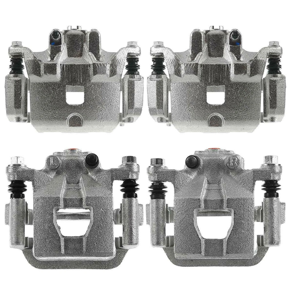 Set of 4 Brake Calipers with Bracket for Nissan Altima (2002–2006)