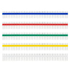 30pcs Single Row Male Connector Kit for PCB Pins