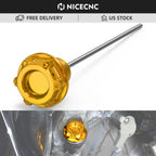 CNC Oil Dipstick Plug for Suzuki DRZ400 DRZ400S DRZ400SM (2000–2024)