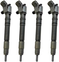Set of 4 Fuel Injectors 23670-0E010 295700-0550 for Toyota Hilux 2.8L (2004–2019)