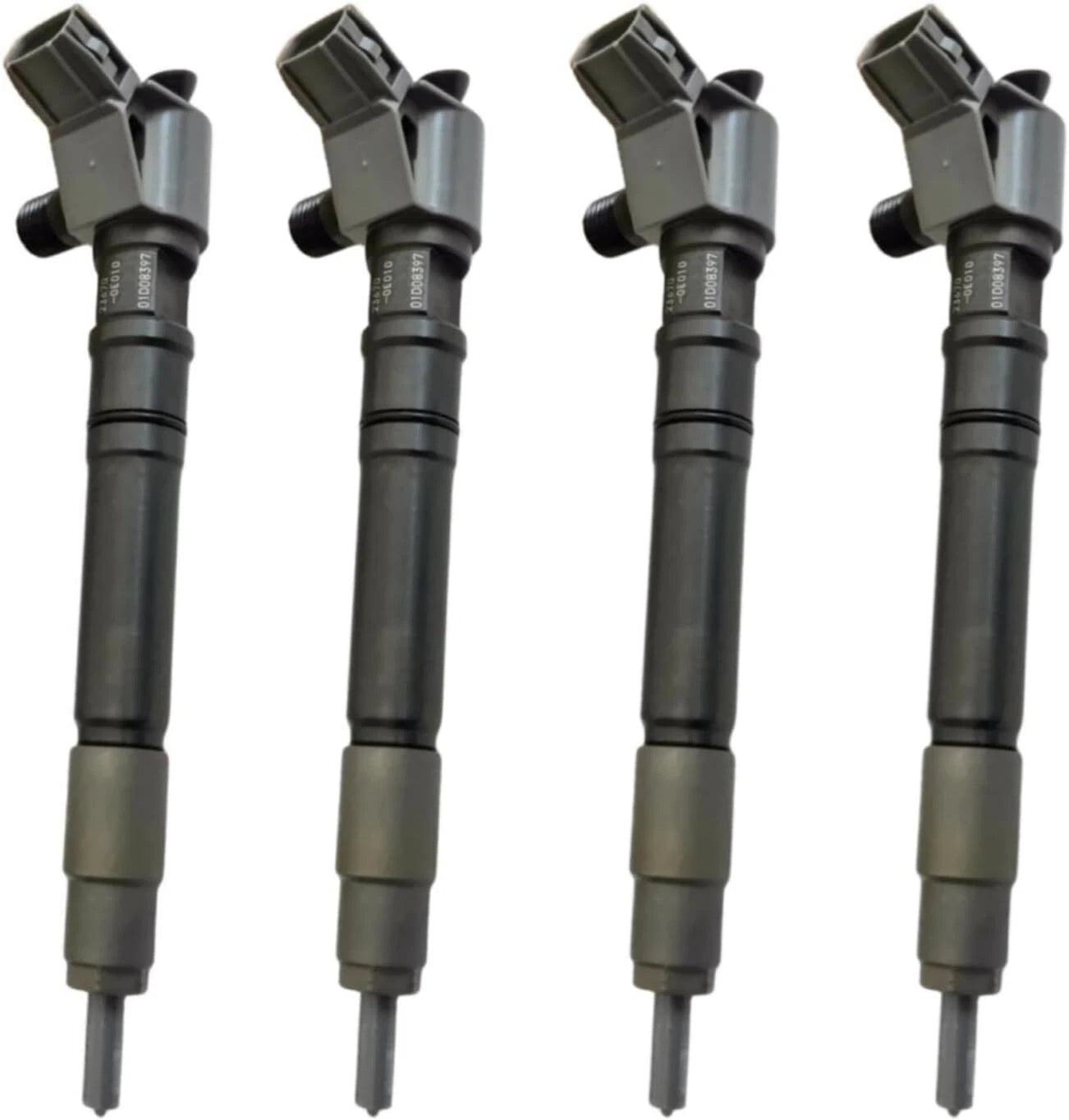 Set of 4 Fuel Injectors 23670-0E010 295700-0550 for Toyota Hilux 2.8L (2004–2019)