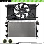 Radiator and Cooling Fan Kit for Ford Focus (2012–2018)
