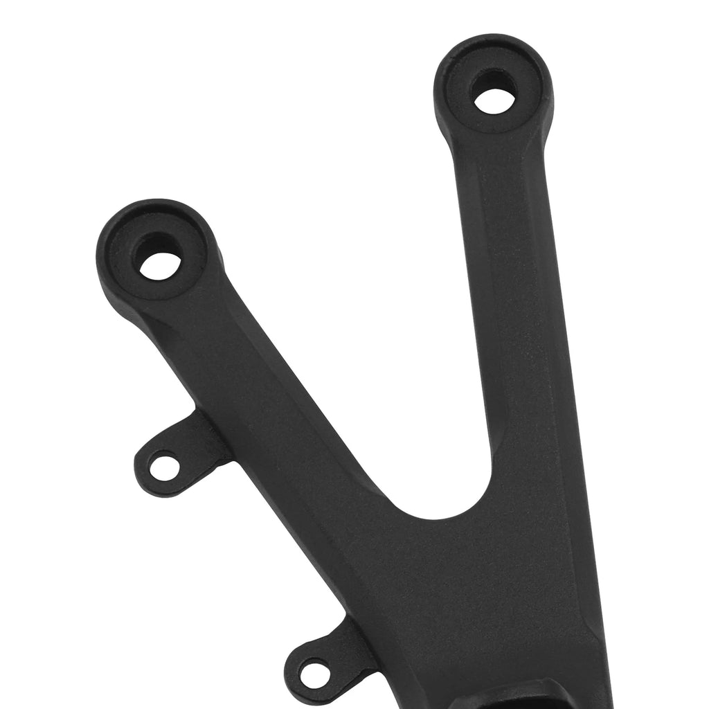 Front Rider Driver Footpegs Footrests Bracket for Yamaha YZF R6 (2006–2016)