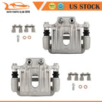 Rear Pair Brake Calipers w/ Bracket for Hyundai Santa Fe (2007–2009)