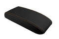 Leather Console Lid Armrest Cover for Toyota 4Runner (1996–2002) Orange Stitch