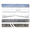 11pc 5 1/2" Rocker Panels for 04-15 Nissan Titan King Cab w/Tool Box