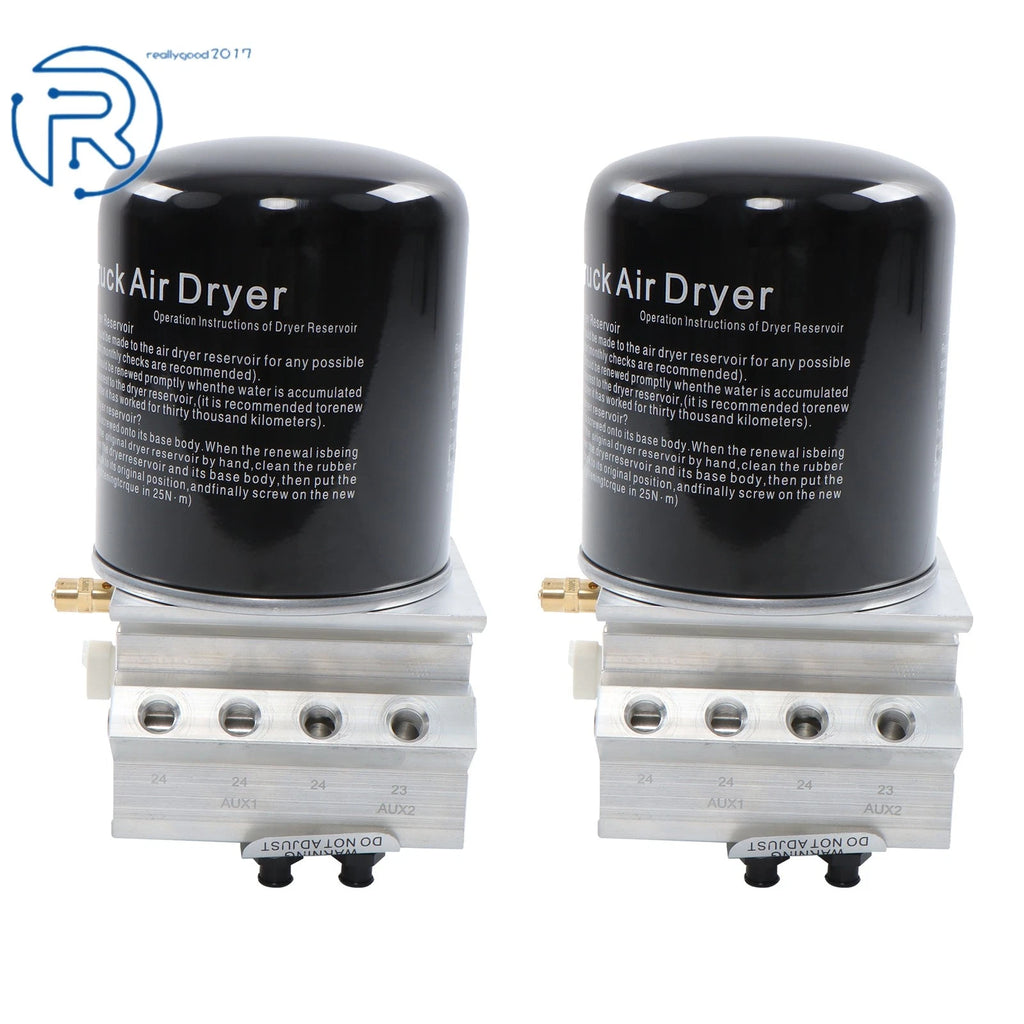 Set of 2 Air Dryers for Freightliner BWK049086 (Year Range Not Specified)