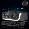 LED DRL Headlight with Bumper Signal Lamps for GMC Sierra/Yukon (1999–2007)