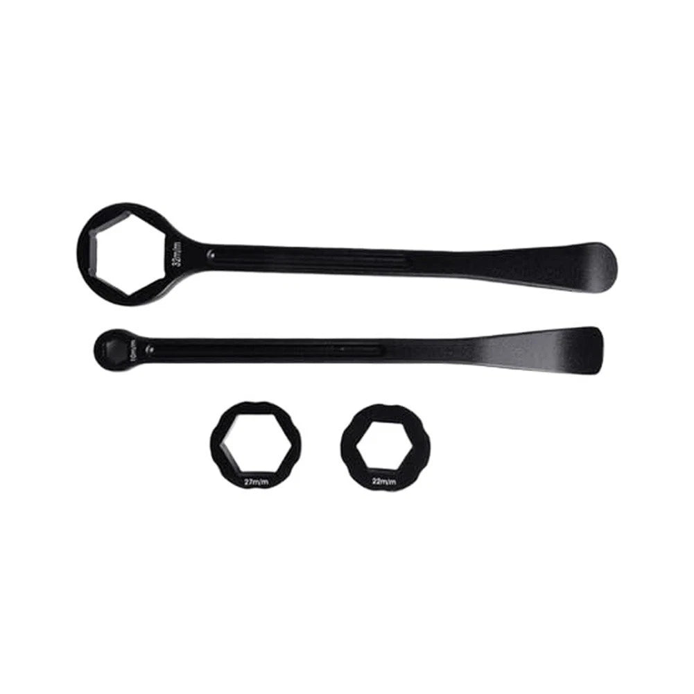 3-Piece Tire Repair Lever Tool Set for Motorcycle (32mm, 2722mm, 1310mm)