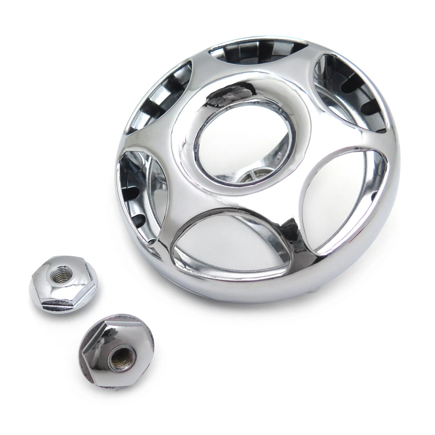 Chrome Vantage Horn Cover for Yamaha V-Star 1100 (1999–2009)