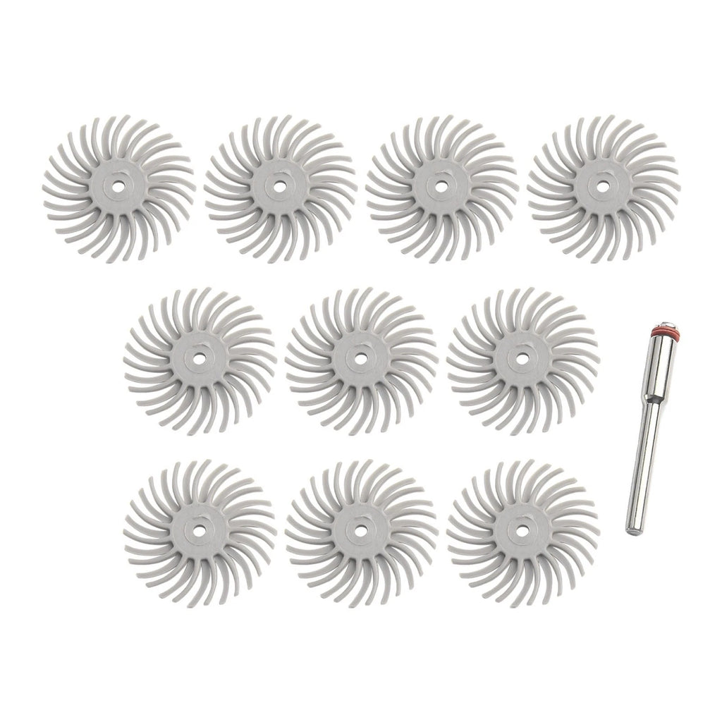 Set of 4 Polishing Wheels for Professional Detail (3mm Shank)