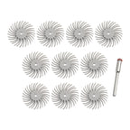 Set of 4 Polishing Wheels for Professional Detail (3mm Shank)