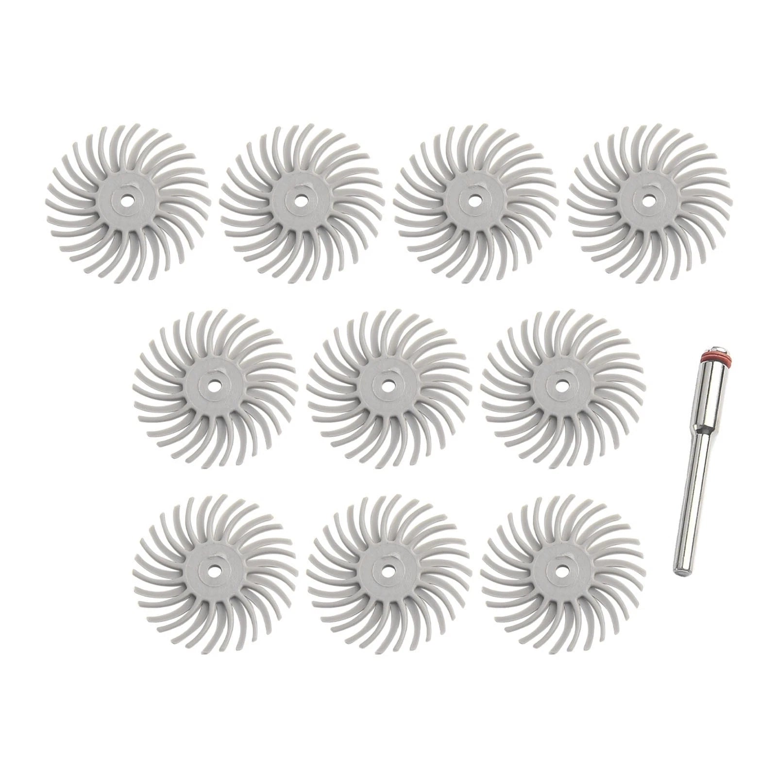 Set of 4 Polishing Wheels for Professional Detail (3mm Shank)