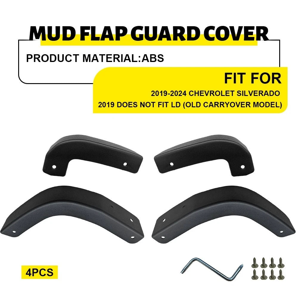 Mud Flaps for Chevrolet Silverado (2019–2024) EPY