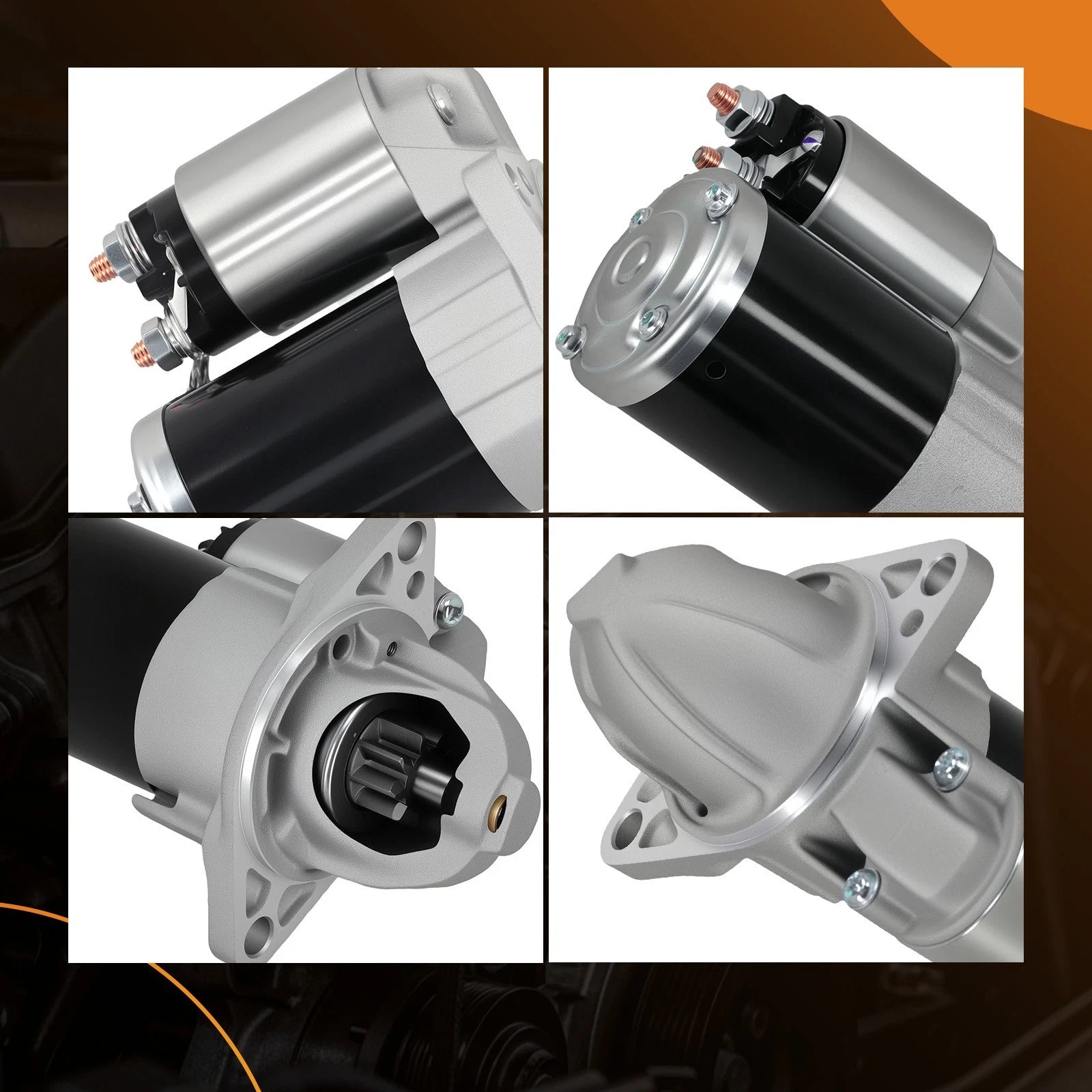 Starter Motor for Saab Subaru Tribeca Forester Impreza Legacy (2003–2018)