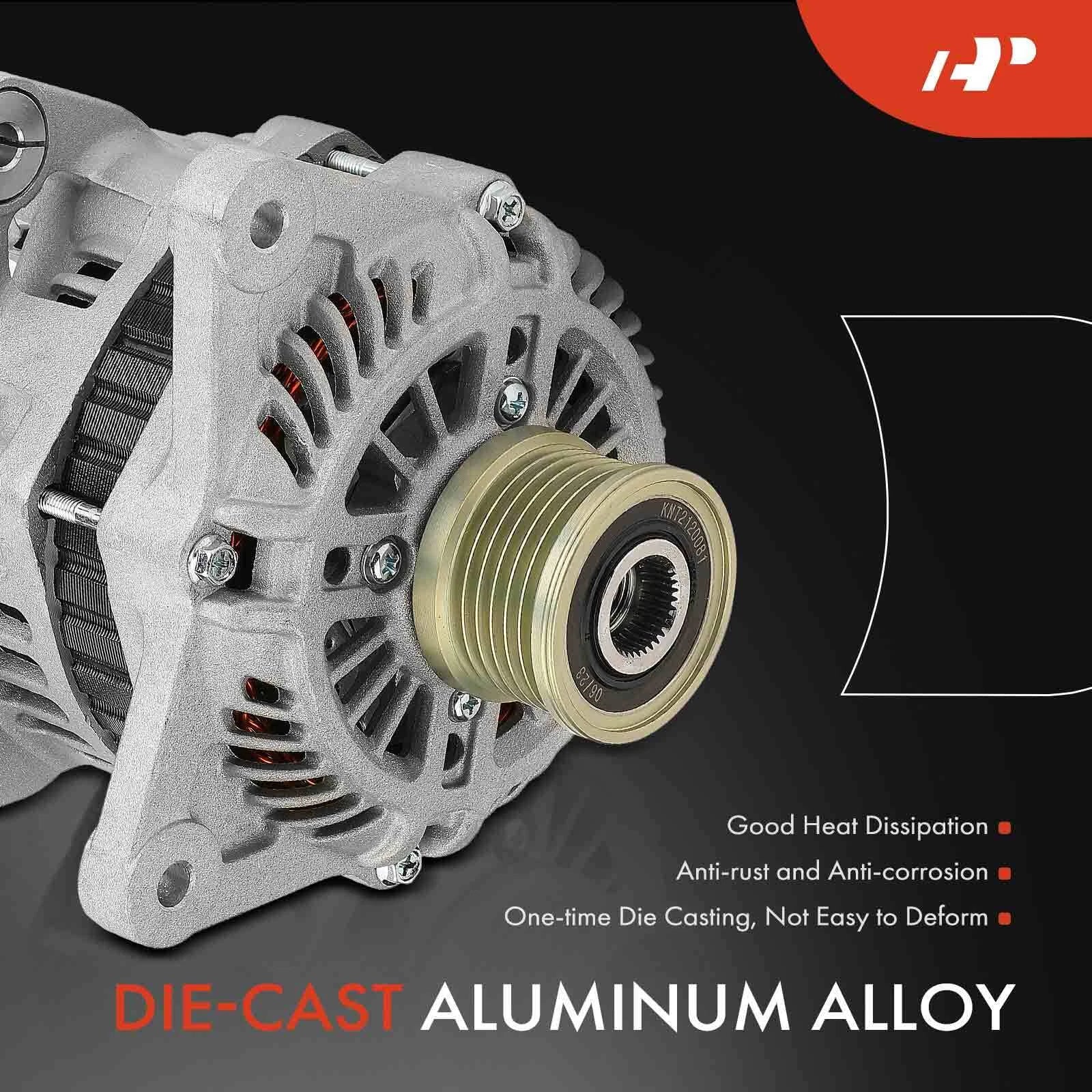 Alternator 100A for Nissan Sentra (2010–2012), Versa (2009–2012), NV200 (2015)