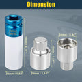 317 Wheel Lock Lug Nut Set with Protector Socket for Mercedes Benz