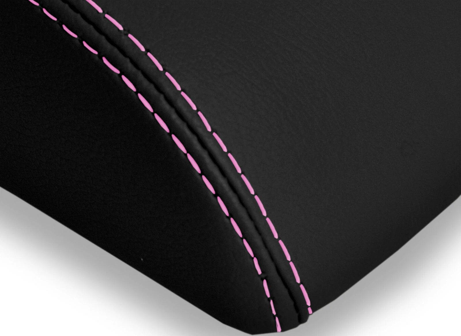 Armrest Cover for Ford Explorer Limited (2011–2019) - Leather, Pink Stitch