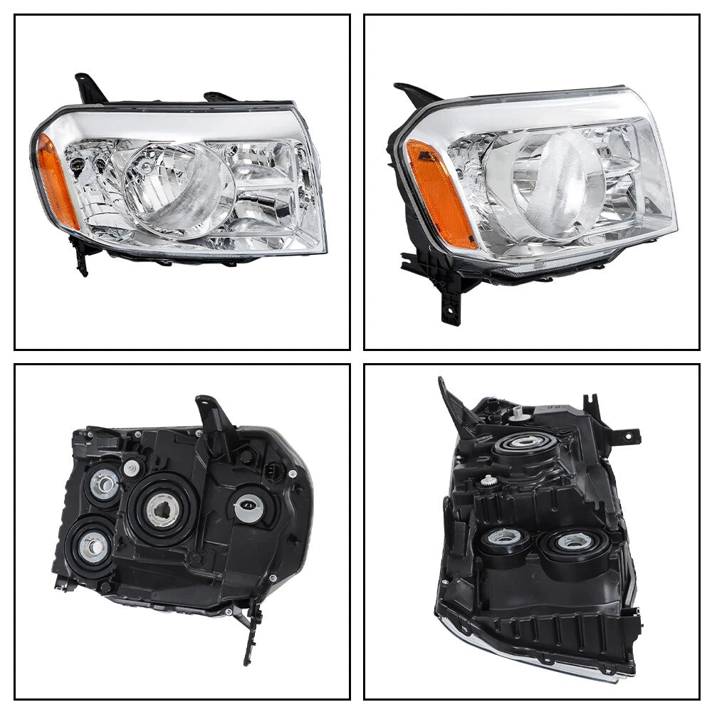 Headlight Assembly for Honda Pilot (2009â2011) Halogen Passenger Side