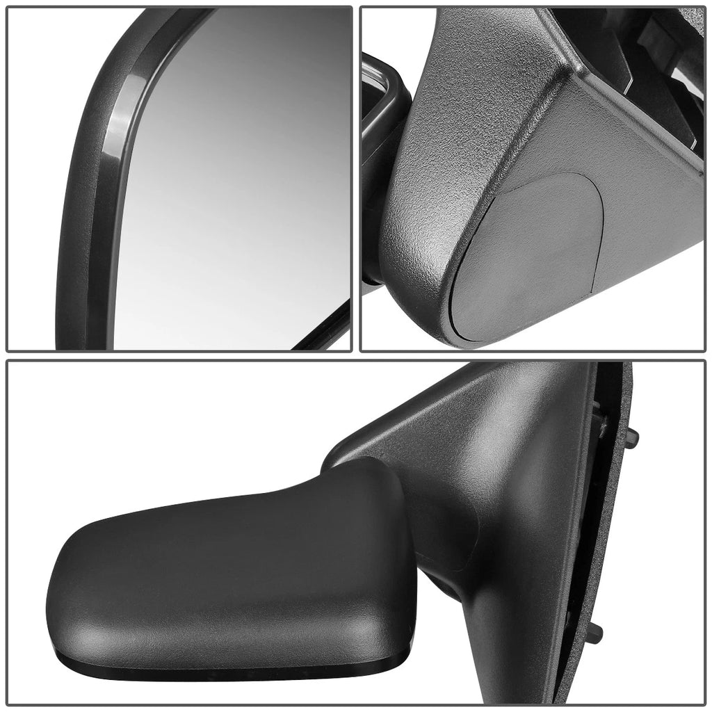 OE Style Manual Door Mirror Left for Mazda B2300 B3000 Ranger (1994–2002) FO1320156