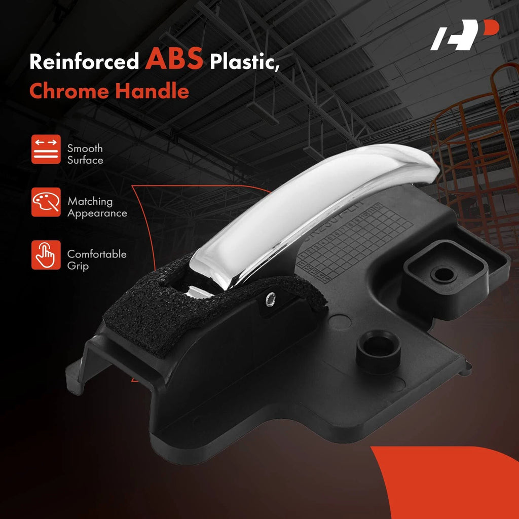 Chrome Left Interior Door Handle for Jeep Compass Patriot (2007-2009)