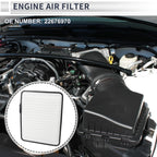 Car Engine Air Filter No. 22676970 for Chevrolet Equinox (2005–2009)