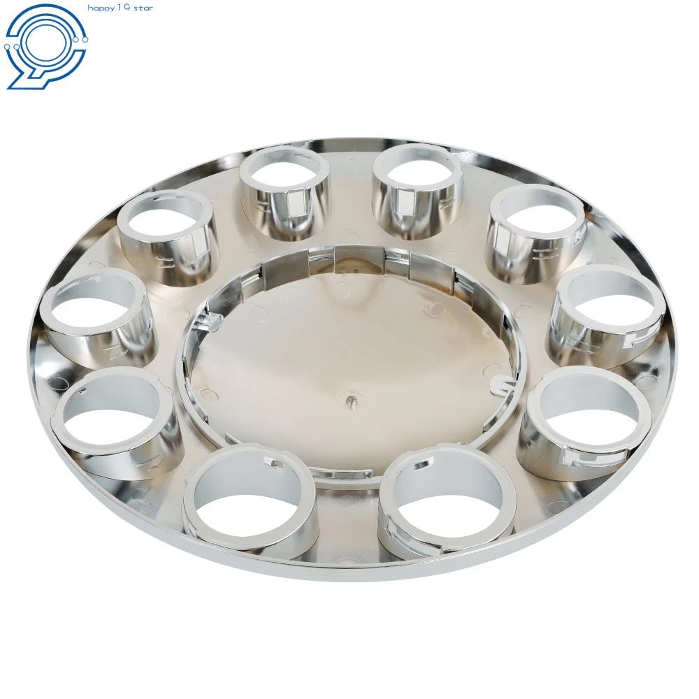 Chrome Hub Cover for Semi Truck