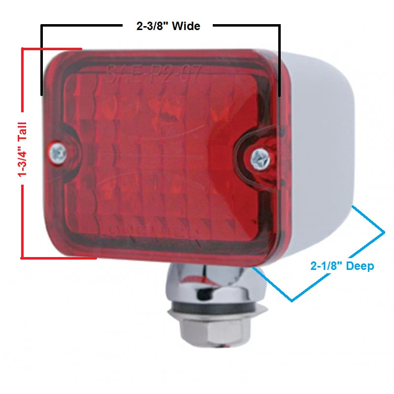 Pair Red LED Brake Lights for Subaru Forester (2014–2018)