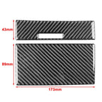 Carbon Fiber Overhead Reading Light Panel Trim for Toyota Camry (2007–2011) RHD Black