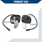 Set of 2 5RQ08DX9AC Steering Wheel Paddle Shifters for Dodge Challenger (2015–2023)