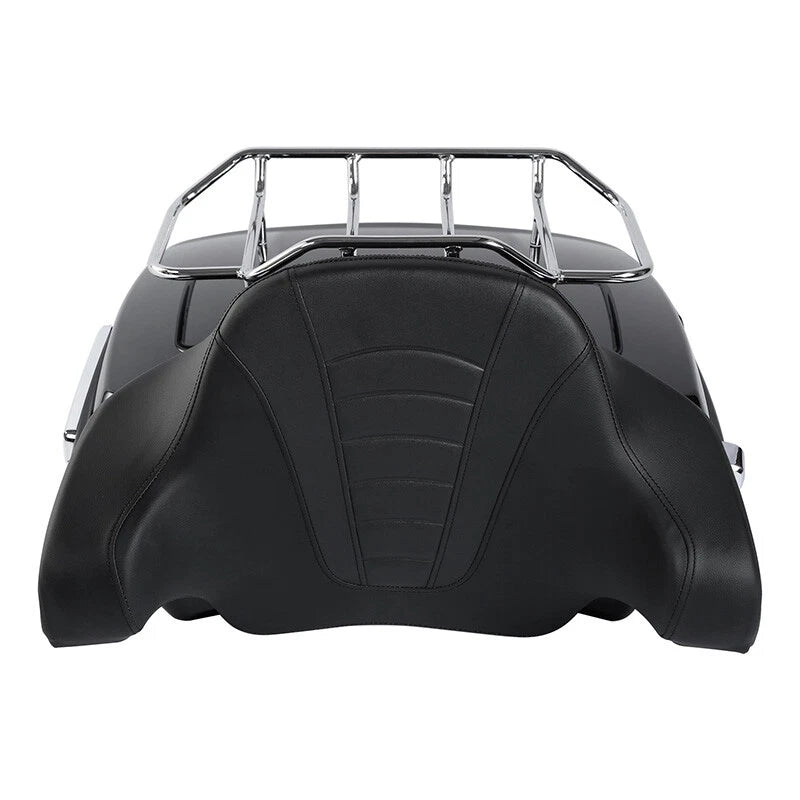 Chopped Trunk Backrest Mount Rack for Harley Electra Road Glide (2009–2013)