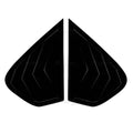 Gloss Black / Rear Side Window Louver Vent Cover Trim for BMW X6 (2008–2014)