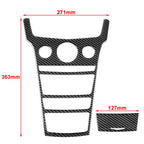 Carbon Fiber Look Central Console Cover Trim for Cadillac CTS (2008-2013)
