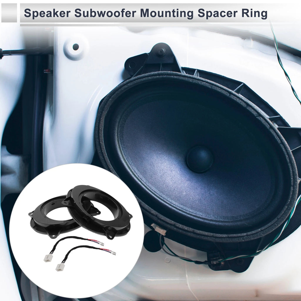 Set of 2 Speaker Spacer Rings for Toyota 6x9" to 6.5"