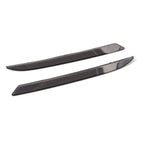 Set of 2 Rear Bumper Reflectors for Mustang (2018–2022) Black Smoked Lens