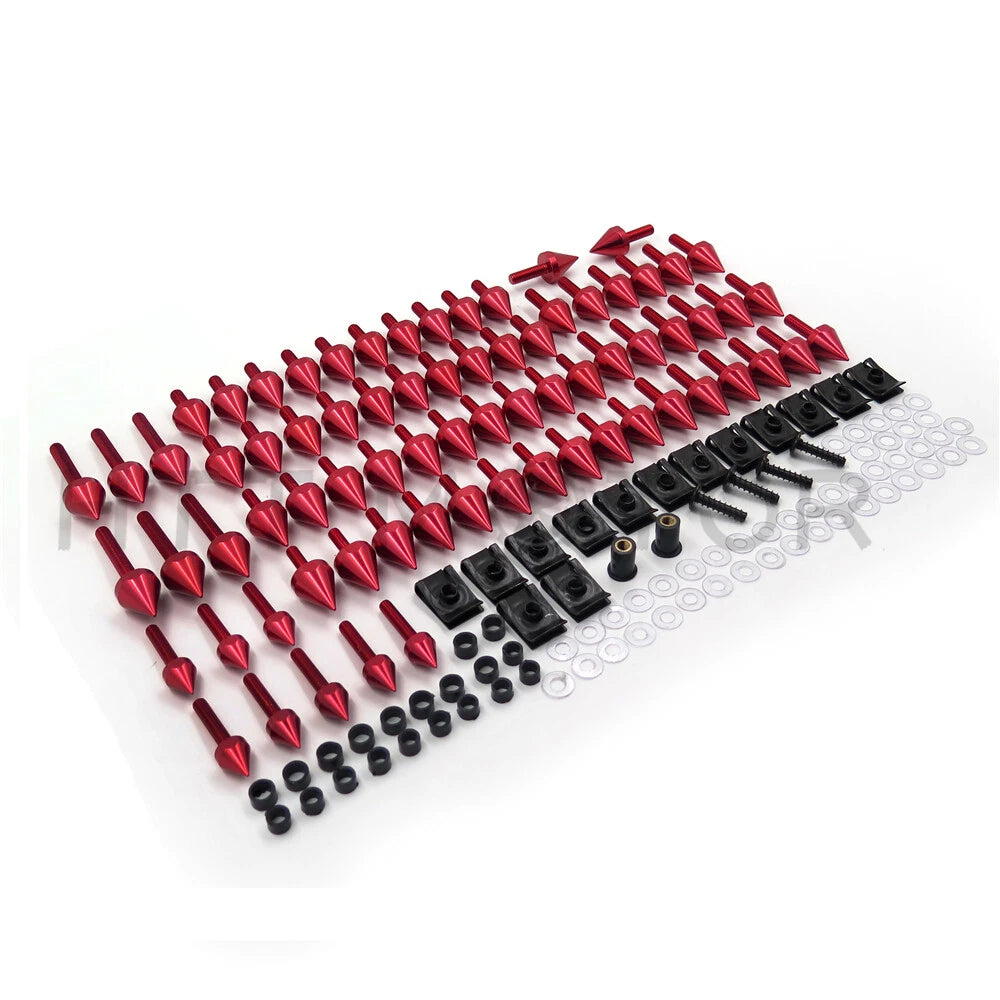 Complete Fairing Bolt Fasteners Kit for Yamaha Honda Suzuki