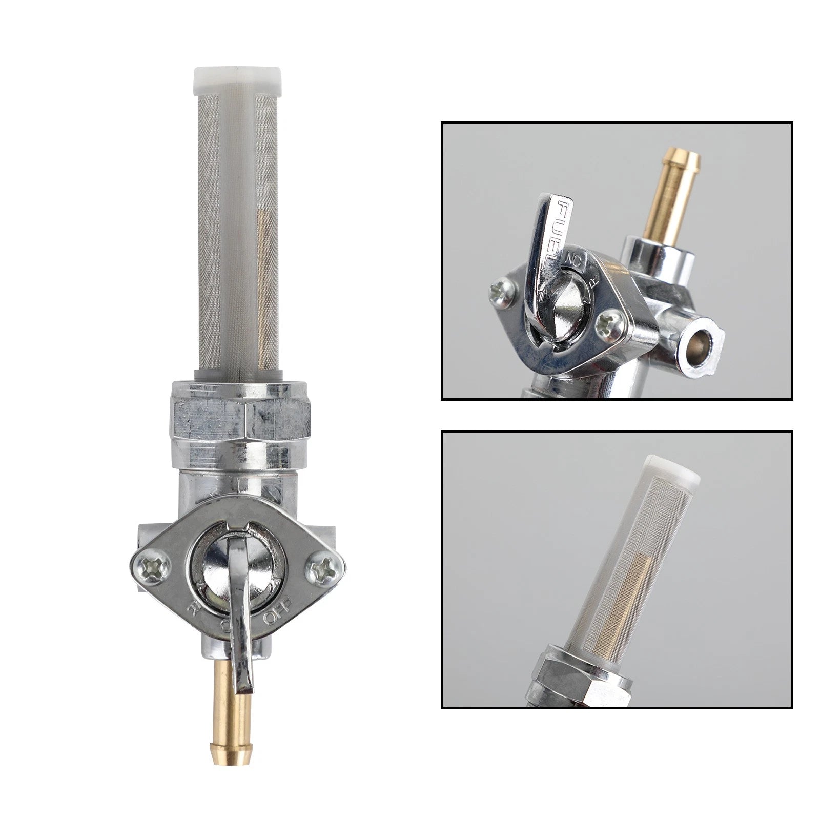Petcock Fuel Valve 22mm for Harley Dyna Super Glide, Electra Glide