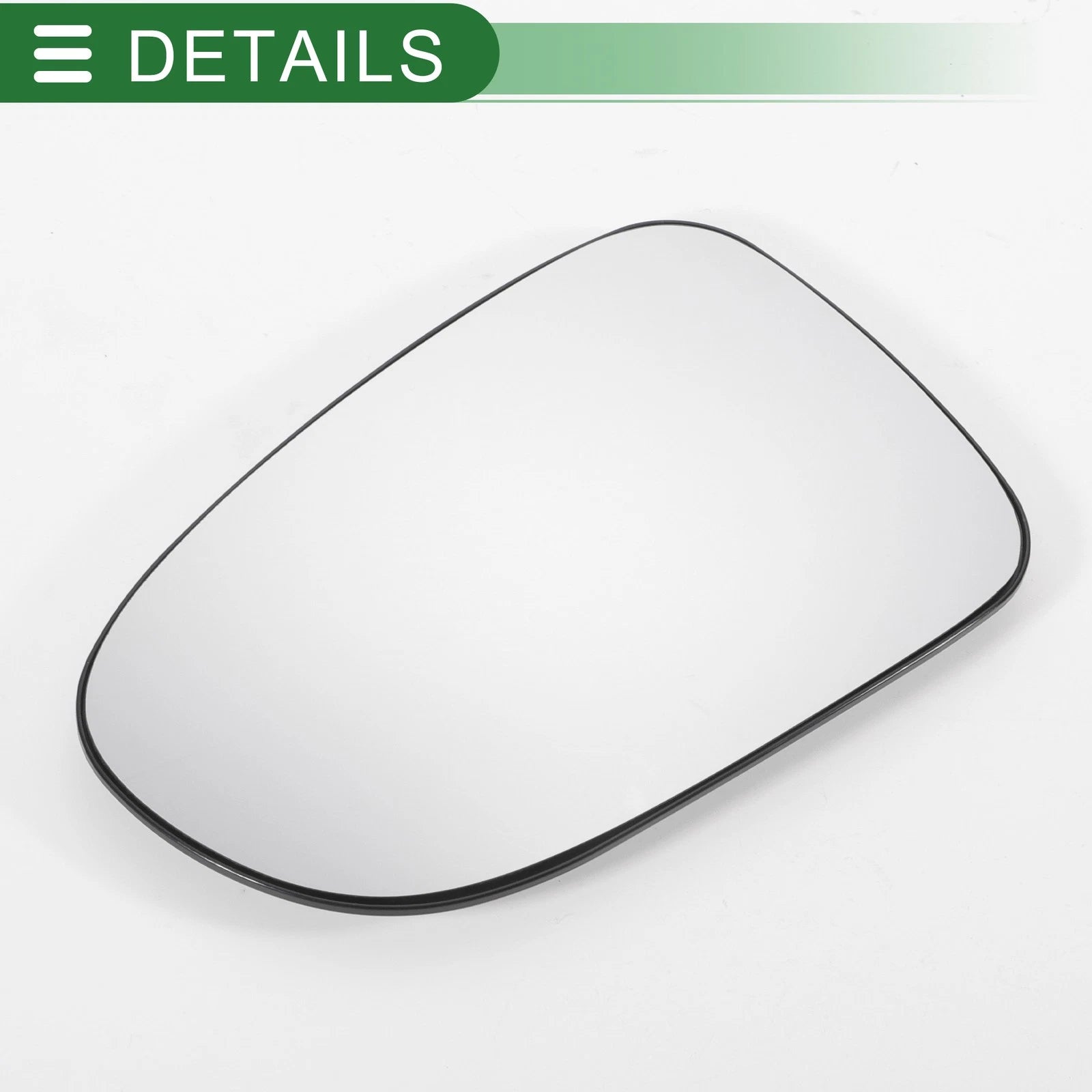 Left Side Heated Convex Mirror Glass for Ford Galaxy (1995–2006)